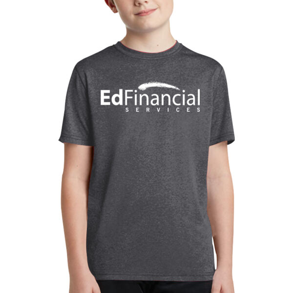 Printed EdFinancial - Youth Heather Contender™ Tee Thumbnail