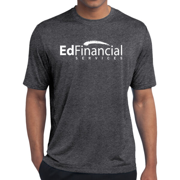 Printed EdFinancial - Tall Heather Contender  Tee Thumbnail
