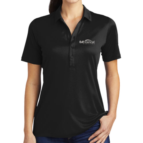 EdFinancial Embroidered - Ladies Posi UV ® Pro Polo Thumbnail