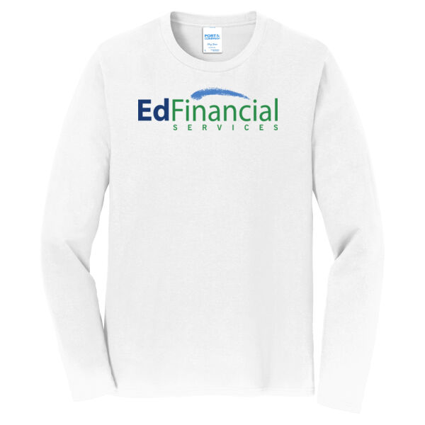 Printed EdFinancial Color Logo  - Long Sleeve Fan Favorite Tee Thumbnail