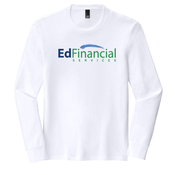 Printed EdFinancial Color Logo  - Perfect Tri ® Long Sleeve Tee Thumbnail