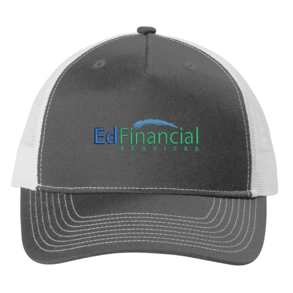 Embroidered - Snapback Five Panel Trucker Cap Thumbnail