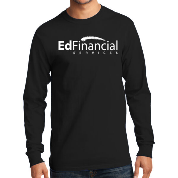 Printed EdFinancial - Tall Long Sleeve Essential Tee Thumbnail