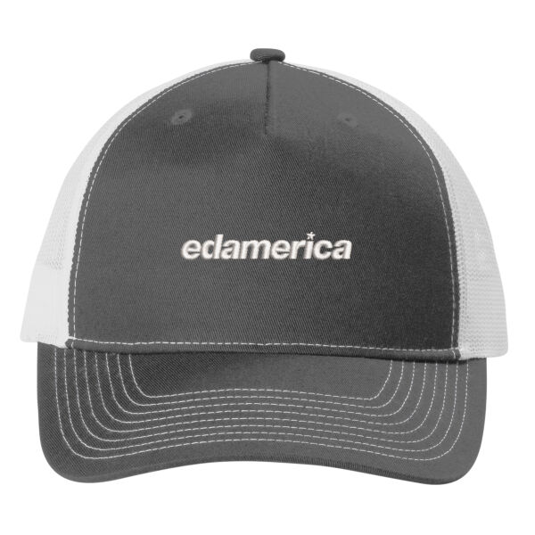 Embroidered  - Snapback Five Panel Trucker Cap Thumbnail