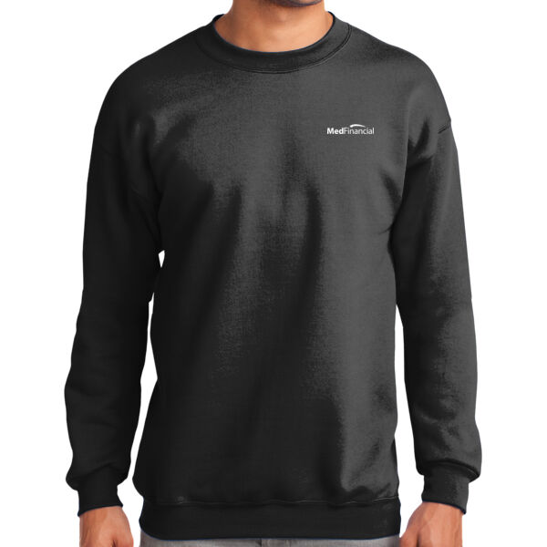 Printed MedFinancial - Tall Essential Fleece Crewneck Sweatshirt Thumbnail