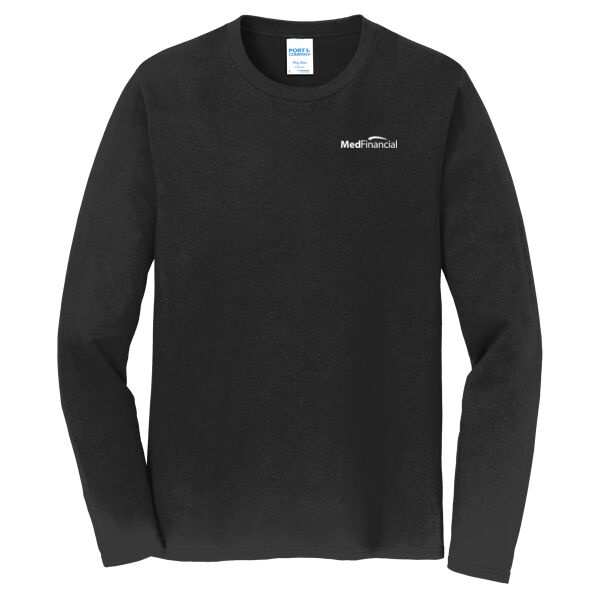 Printed MedFinancial - Long Sleeve Fan Favorite Tee Thumbnail