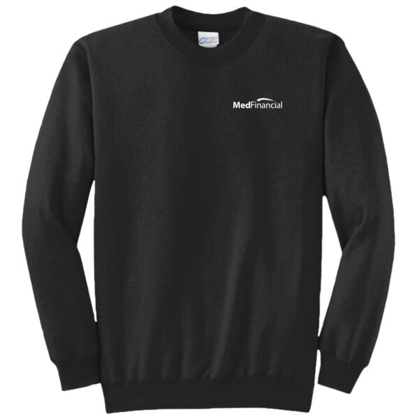 Printed MedFinancial - Core Fleece Crewneck Sweatshirt Thumbnail