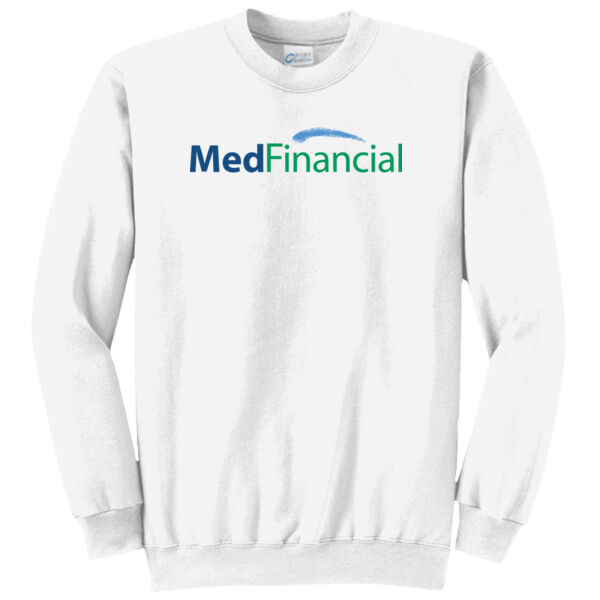 Printed MedFinancial - Core Fleece Crewneck Sweatshirt Thumbnail