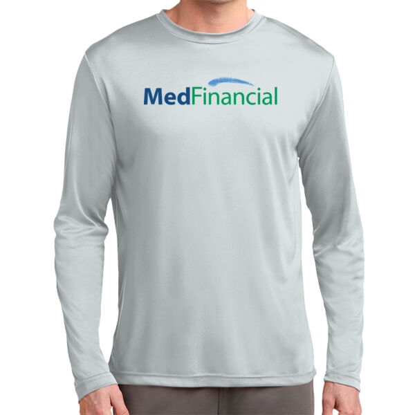 Printed MedFinancial - Tall Long Sleeve PosiCharge ® Competitor™ Tee Thumbnail