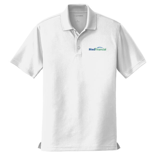 Embroidered MedFinancial - Dry Zone ® UV Micro Mesh Polo Thumbnail