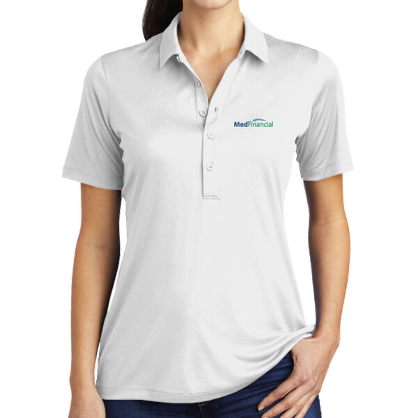 Embroidered MedFinancial - Ladies Posi UV ® Pro Polo Thumbnail