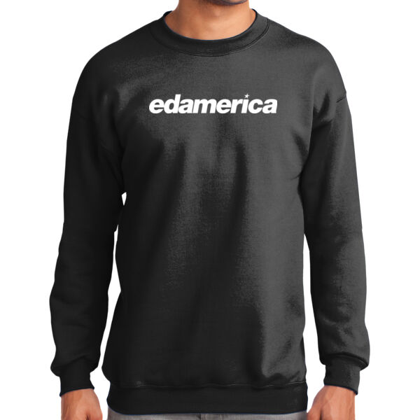 Printed Edamerica - Tall Essential Fleece Crewneck Sweatshirt Thumbnail