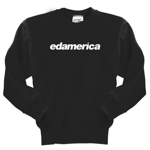 Printed Edamerica - Youth Core Fleece Crewneck Sweatshirt Thumbnail