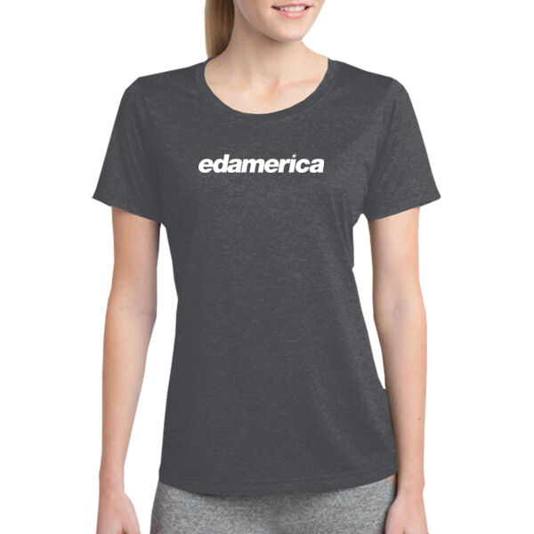 Printed Edamerica - Ladies Heather Contender ™ Scoop Neck Tee Thumbnail