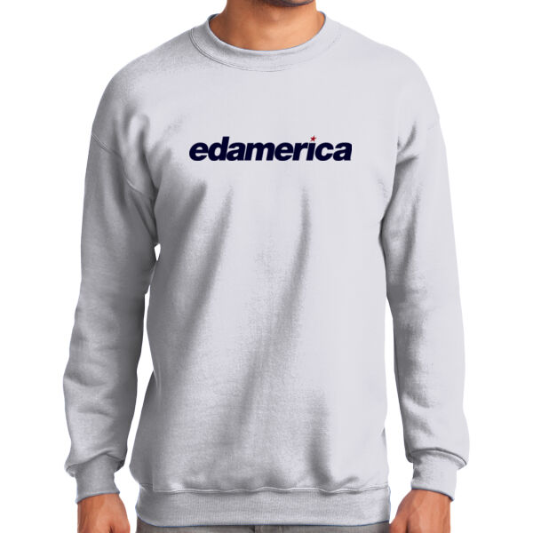 printed edamerica - Tall Essential Fleece Crewneck Sweatshirt Thumbnail