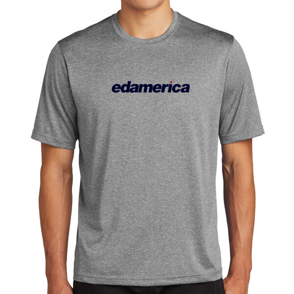 printed edamerica - Heather Contender ™ Tee Thumbnail