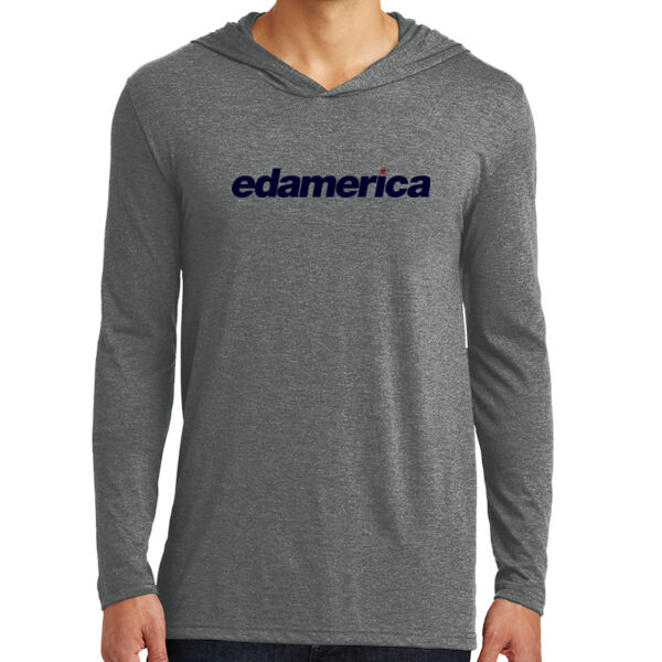 printed edamerica - Perfect Tri ® Long Sleeve Hoodie Thumbnail