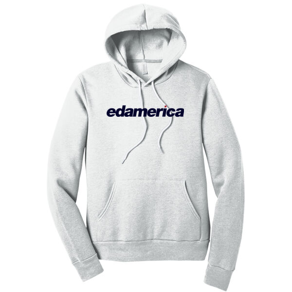 printed edamerica - Unisex Sponge Fleece Pullover Hoodie Thumbnail