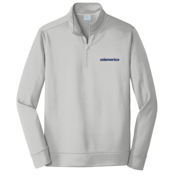 Embroidered edamerica - Performance Fleece 1/4 Zip Pullover Sweatshirt Thumbnail