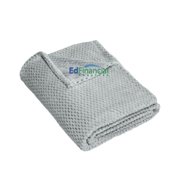 Embroidered  - Plush Texture Blanket Thumbnail