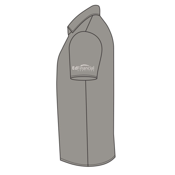 Embroidered Sleeve - PosiCharge ® Electric Heather Polo Thumbnail