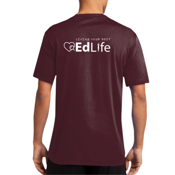 EdLife Printed Back   - Performance Tee Thumbnail