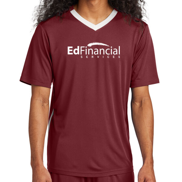 EdLife Printed Back   - Competitor United V Neck Thumbnail