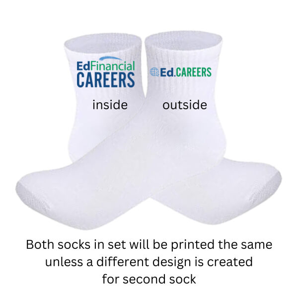 EdFinancial Careers - Quarter Ankle Crew Sock  Thumbnail