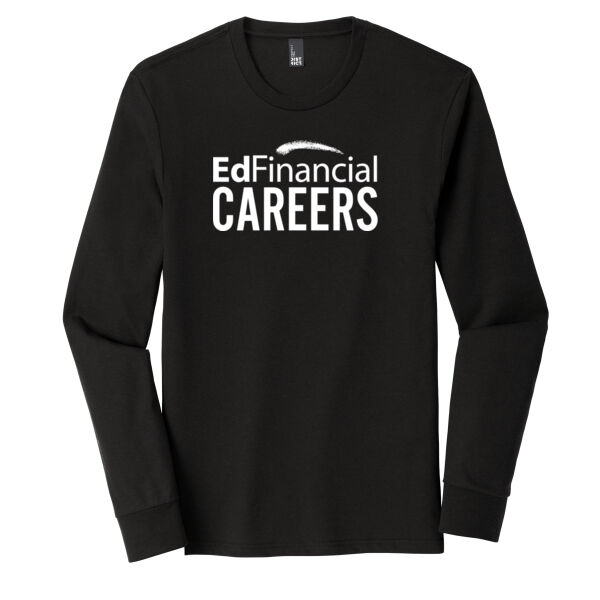 EdFinancial Careers White Print - Perfect Tri ® Long Sleeve Tee Thumbnail