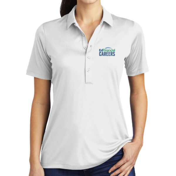 EdFinancial Careers Color Embroidery - Ladies Posi UV ® Pro Polo Thumbnail