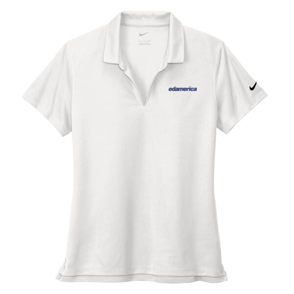 Embroidered edamerica - Ladies Dri FIT Micro Pique 2.0 Polo Thumbnail